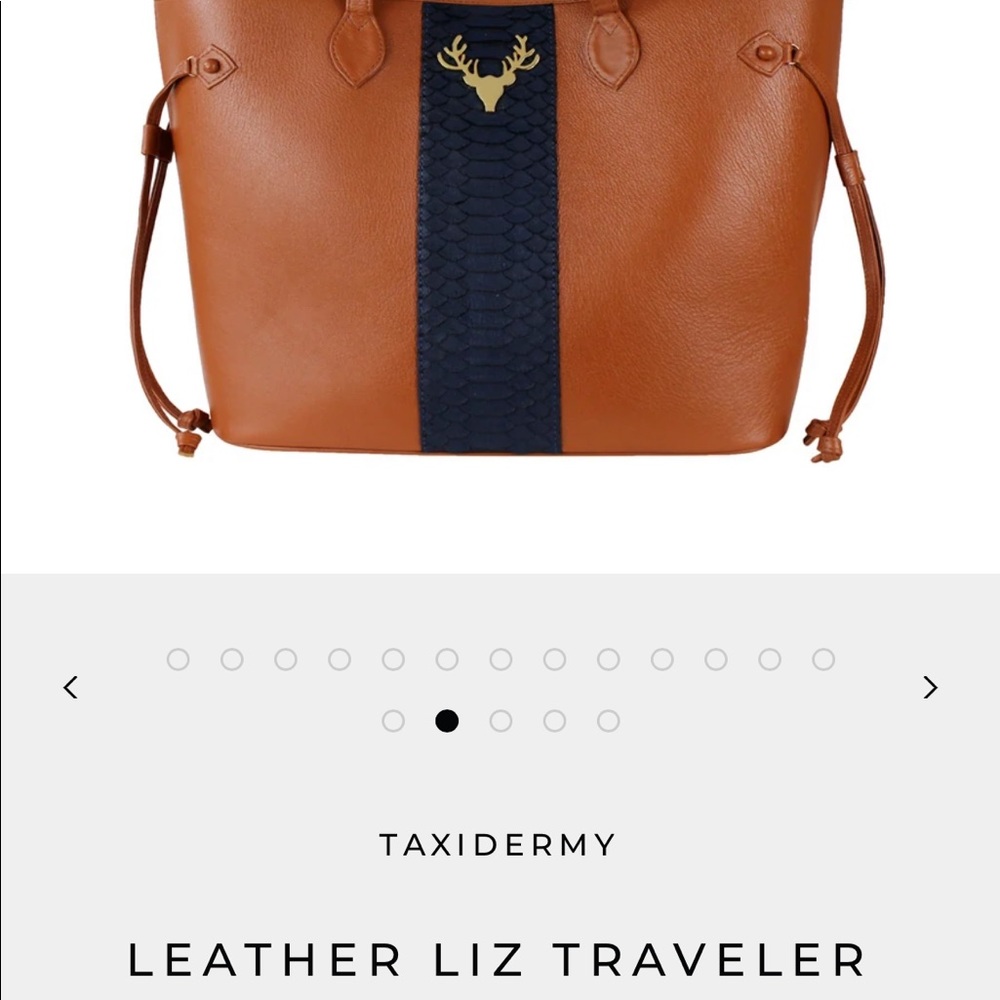 Taxidermy Liz tote